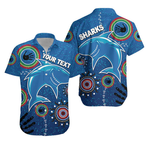 custom-personalised-naidoc-sharks-hawaiian-shirt-cronulla-aboriginal-style