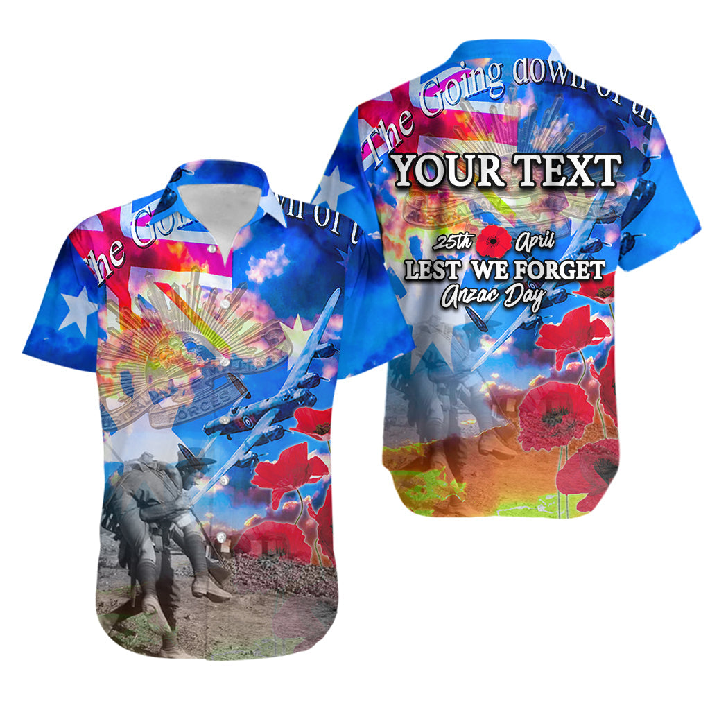 (Custom Personalised)Anzac Australia Hawaiian Shirt Legend
