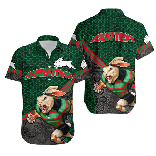 custom-personalised-rabbitohs-rugby-hawaiian-shirt-mix-aboriginal-simple