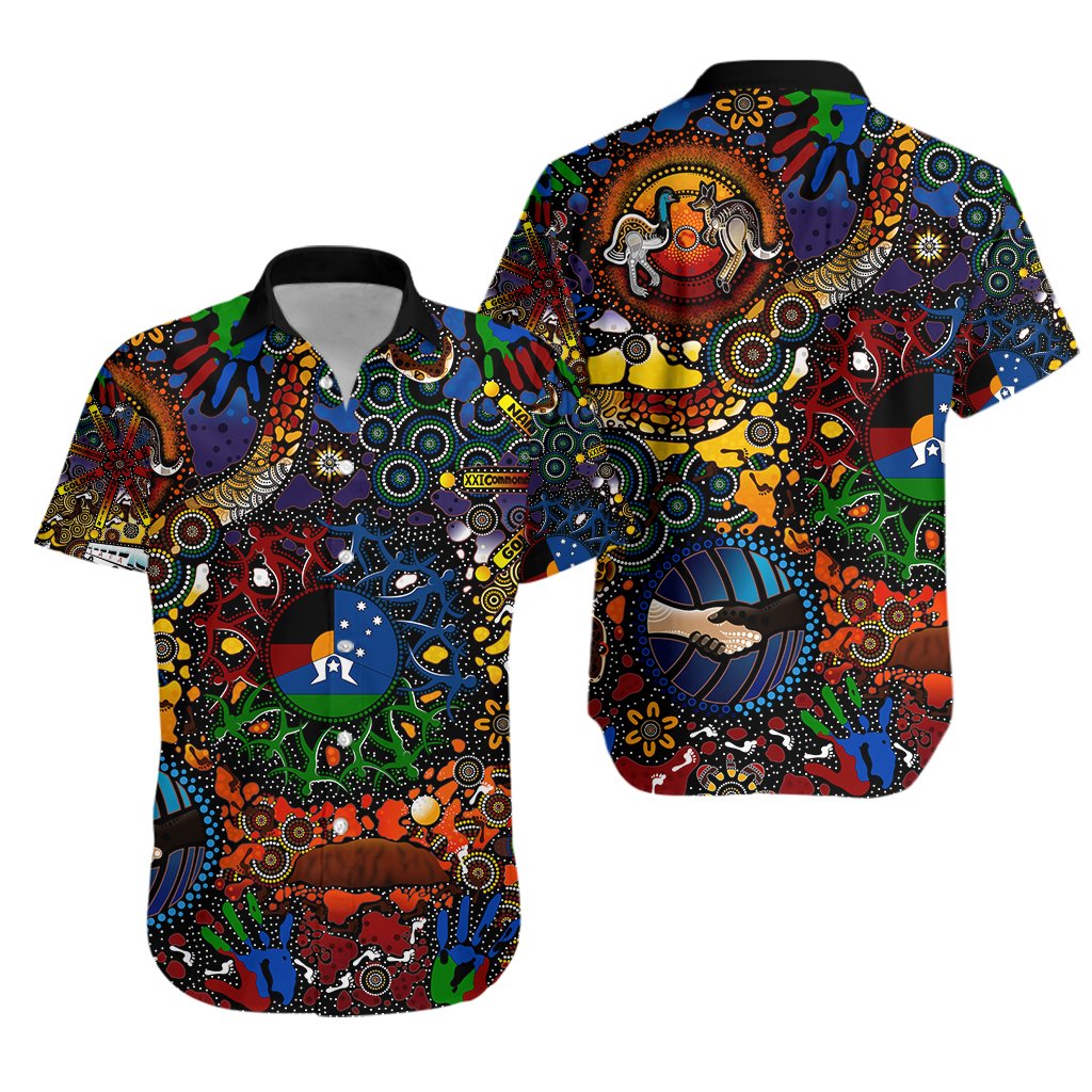 australia-naidoc-week-2021-hawaiian-shirt-indigenous-be-proud