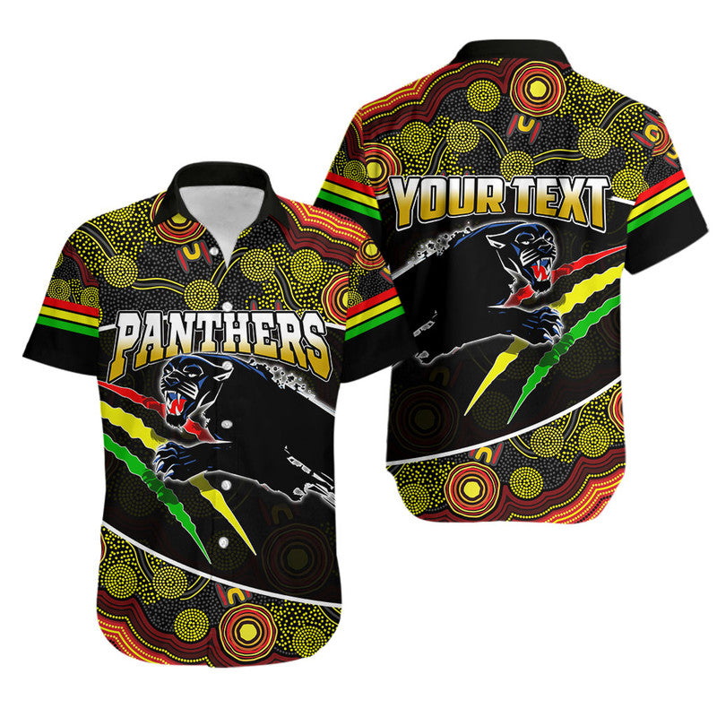 custom-personalised-panthers-rugby-hawaiian-shirt-aboriginal-basic-style
