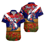 custom-personalised-sydney-roosters-anzac-2022-hawaiian-shirt-poppy-flowers-vibes-blue