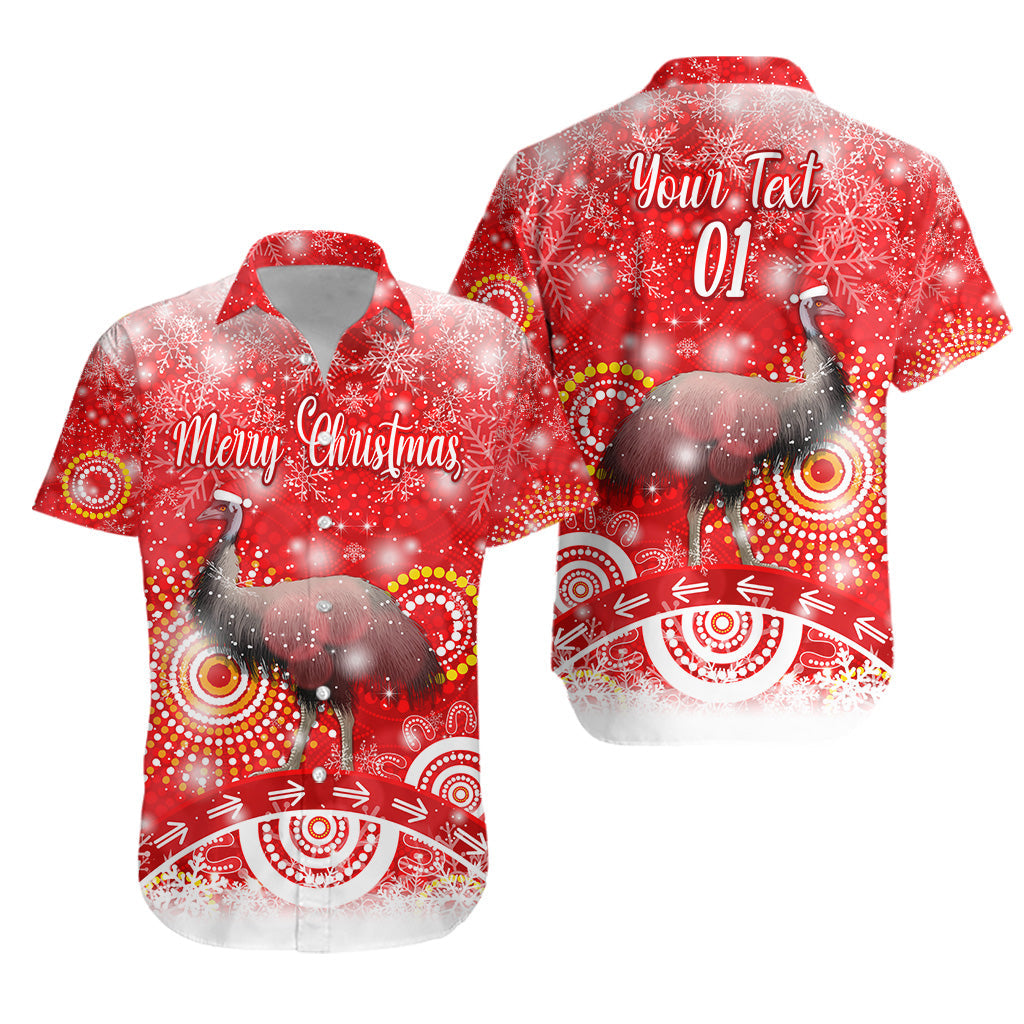custom-personalised-australian-emu-christmas-hawaiian-shirt-original-style-red