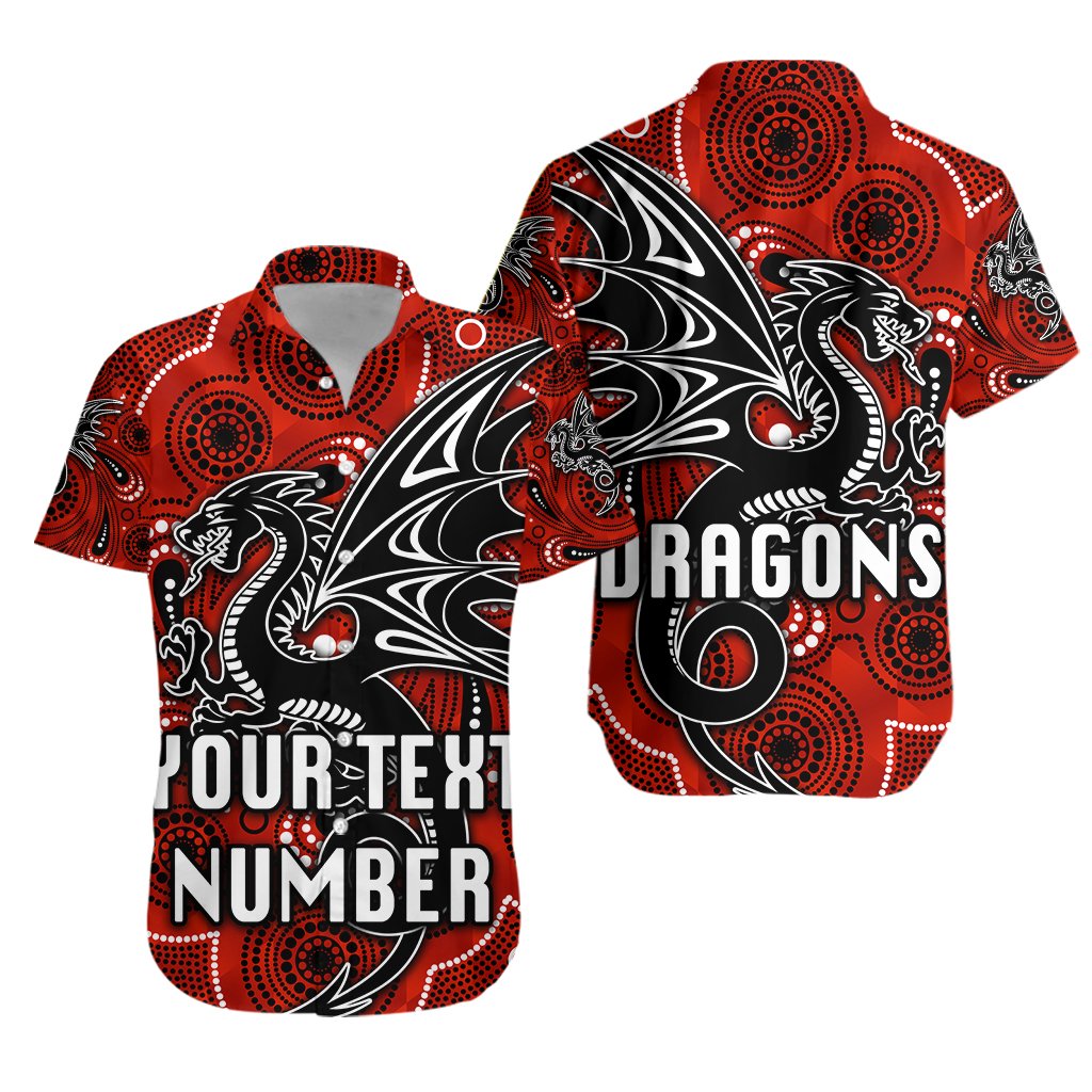 custom-personalised-st-george-dragons-hawaiian-shirt-simple-indigenous