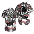 St. George Illawarra Dragons Hawaiian Shirt 2021 Indigenous - White LT8 - Vibe Hoodie