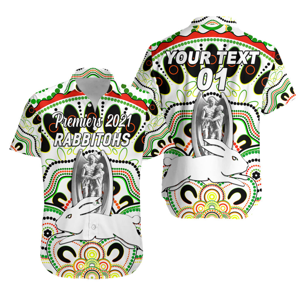custom-personalised-south-sydney-rabbitohs-hawaiian-shirt-2021-indigenous-premiers-trophy-white-custom-text-and-number