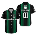 custom-personalised-western-united-hawaiian-shirclassic-cap-soccer-club-original-style-black