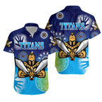 Gold Coast Titans Hawaiian Shirt 2021 Simple Indigenous LT8 - Vibe Hoodie