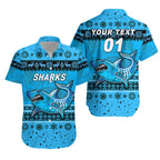 custom-personalised-cronulla-sutherland-sharks-hawaiian-shirt-christmas-simple-style-blue