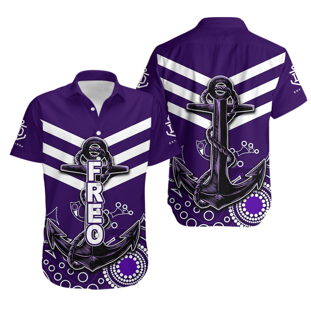 Fremantle Hawaiian Shirt Freo Aboriginal Simple Style LT6 - Vibe Hoodie