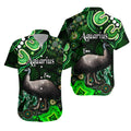 australian-astrology-hawaiian-shirt-aquarius-emu-glider-zodiac-aboriginal-vibes-green