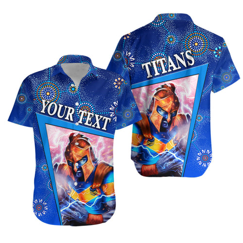 (Custom Personalised) Gold Coast Titans Hawaiian Shirt 2021 Indigenous Limited Edition LT8 - Vibe Hoodie