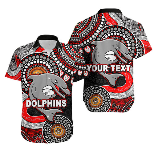 custom-personalised-dolphins-rugby-hawaiian-shirt-aboriginal-style