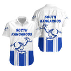 South Alice Football Club Hawaiian Shirt South Kangaroos Original - White LT8 - Vibe Hoodie