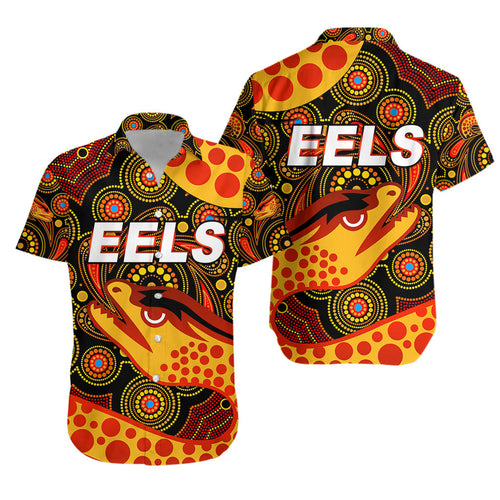 Parramatta Eels Hawaiian Shirt 2021 Indigenous Vibes - Black