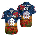 custom-personalised-melbourne-demons-anzac-hawaiian-shirt-poppy-vibes