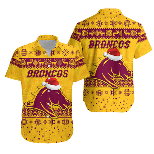 brisbane-broncos-hawaiian-shirt-christmas-simple-style-gold