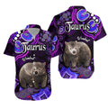 australian-astrology-hawaiian-shirt-taurus-wombat-zodiac-aboriginal-vibes-purple
