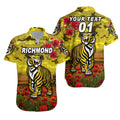 custom-personalised-richmond-tigers-anzac-hawaiian-shirt-poppy-vibes-yellow