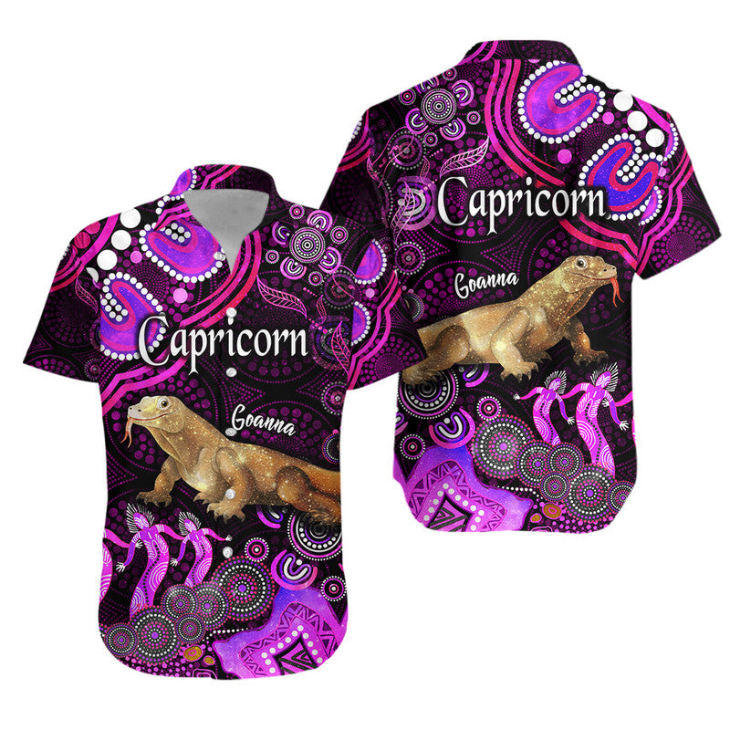 australian-astrology-hawaiian-shirt-capricorn-goanna-zodiac-aboriginal-vibes-pink