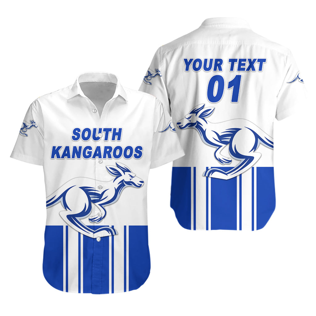 (Custom Personalised) South Alice Football Club Hawaiian Shirt South Kangaroos Original - White, Custom Text And Number LT8 - Vibe Hoodie