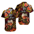 australian-astrology-hawaiian-shirt-leo-dragon-lizard-zodiac-aboriginal-vibes-red