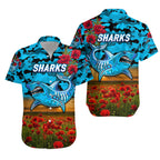 cronulla-sutherland-sharks-anzac-2022-hawaiian-shirt-poppy-flowers-vibes