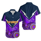 Melbourne Storm Hawaiian Shirt Aboriginal LT6 - Vibe Hoodie