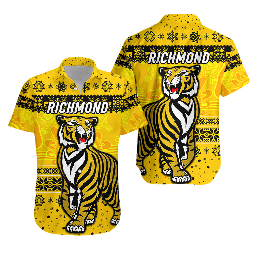 richmond-tigers-hawaiian-shirt-christmas-simple-style-yellow