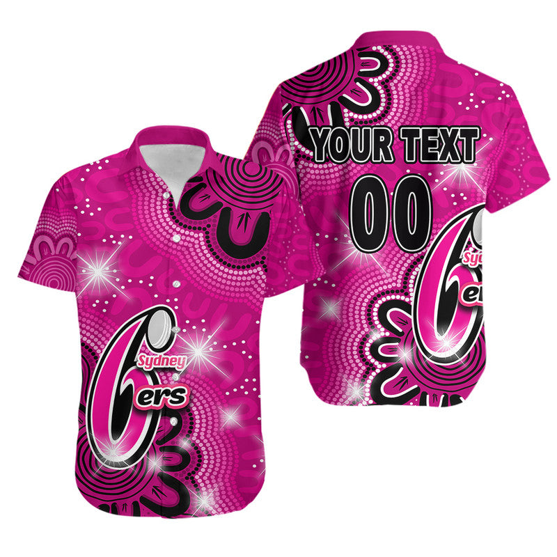 custom-personalised-and-number-sydney-sixers-cricket-hawaiian-shirt-aboriginal-pink