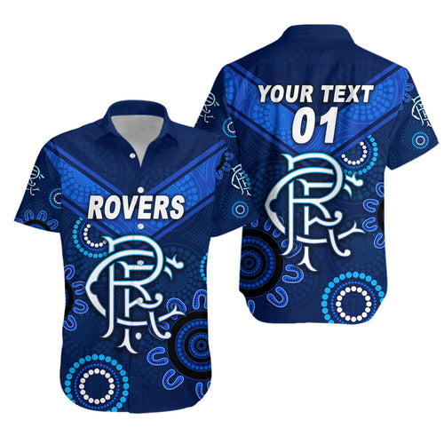 (Custom Personalised) Rovers Football Club Hawaiian Shirt Indigenous Version, Custom Text And Number LT8 - Vibe Hoodie