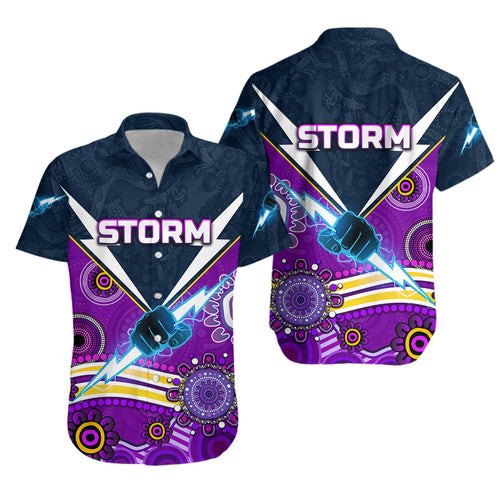 Melbourne Storm Hawaiian Shirt 2021 Indigenous LT8 - Vibe Hoodie