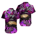 custom-personalised-australian-astrology-hawaiian-shirt-virgo-echidna-zodiac-aboriginal-vibes-pink