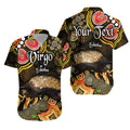 custom-personalised-australian-astrology-hawaiian-shirt-virgo-echidna-zodiac-aboriginal-vibes-gold