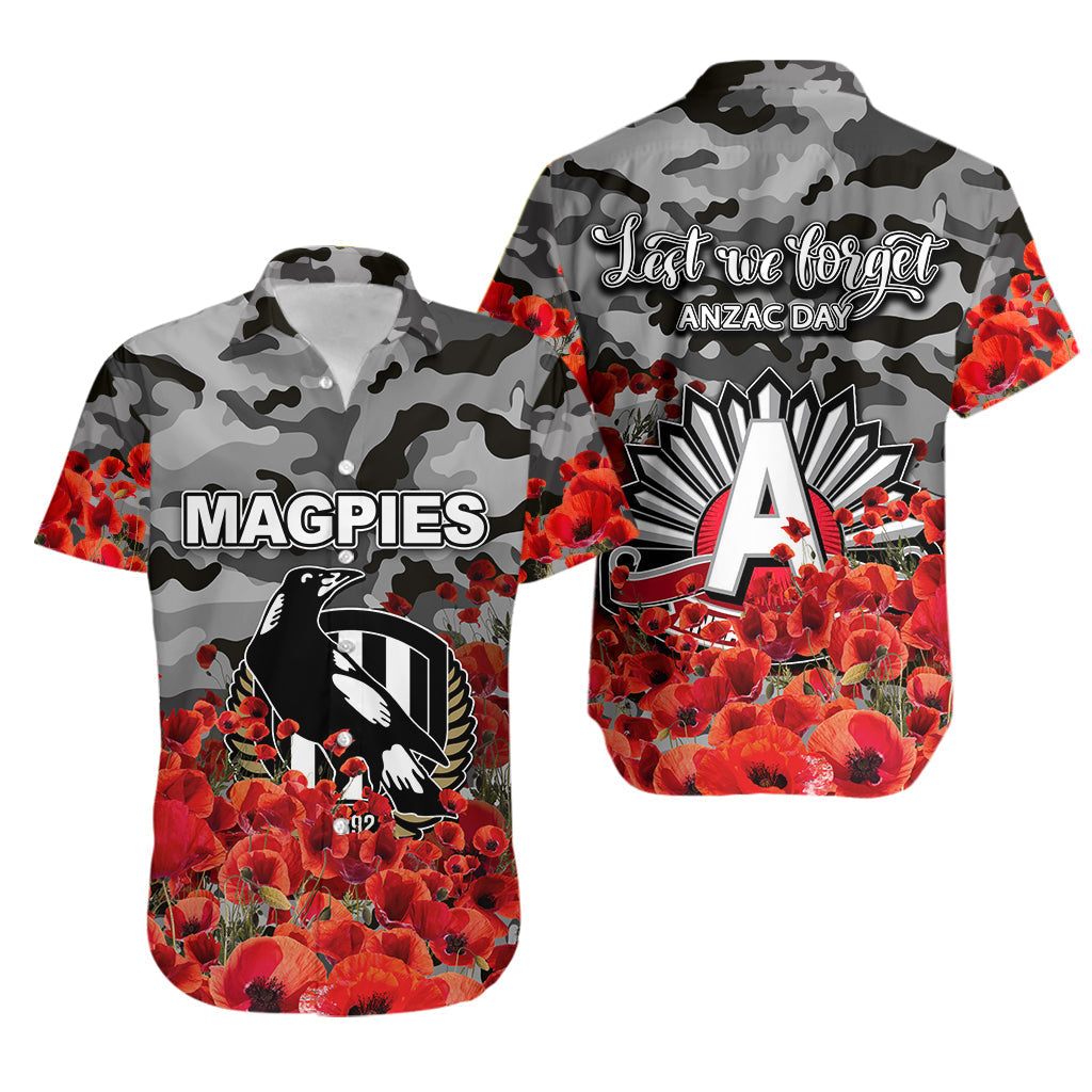 anzac-day-magpies-hawaiian-shirt-poppy-flowers-with-army-patterns