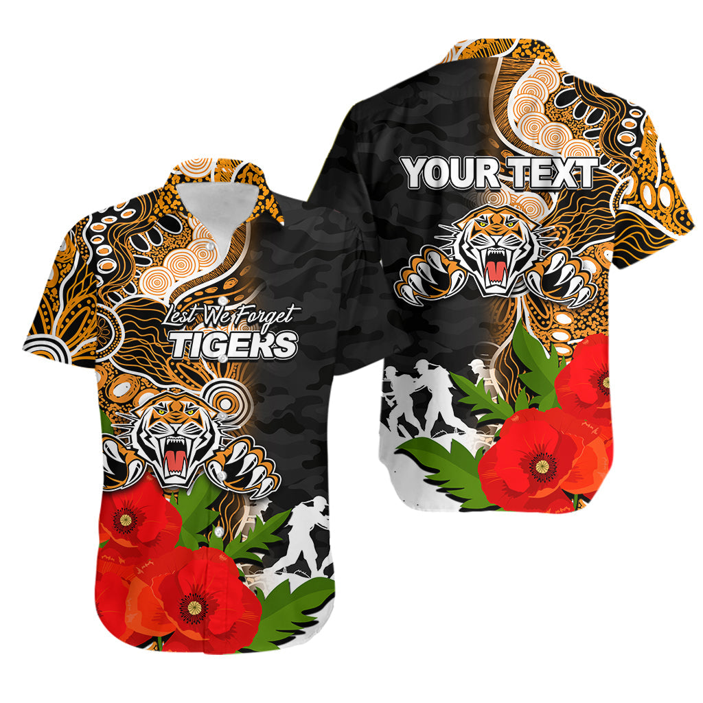 custom-personalisedtigers-anzac-day-aboriginal-mix-army-patterns-hawaiian-shirt