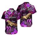 custom-personalised-australian-astrology-hawaiian-shirt-capricorn-goanna-zodiac-aboriginal-vibes-pink