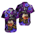 australian-astrology-hawaiian-shirt-leo-dragon-lizard-zodiac-aboriginal-vibes-purple