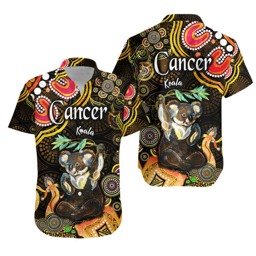 australian-astrology-hawaiian-shirt-cancer-koala-zodiac-aboriginal-vibes-gold