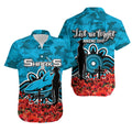 cronulla-sutherland-sharks-hawaiian-shirt-anzac-day-poppy-flowers-with-army-patterns