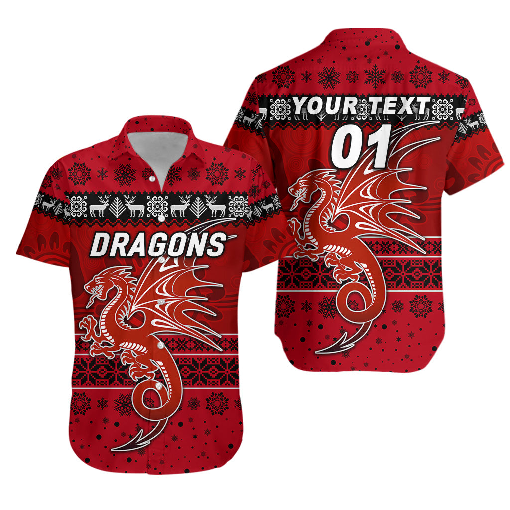 custom-personalised-st-george-illawarra-dragons-hawaiian-shirt-christmas-simple-style-red