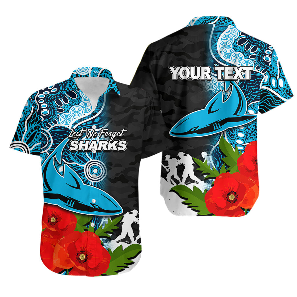custom-personalisedsharks-anzac-day-aboriginal-mix-army-patterns-hawaiian-shirt