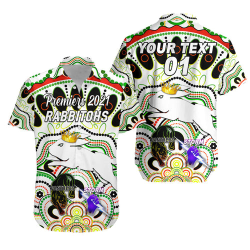 custom-personalised-south-sydney-rabbitohs-hawaiian-shirt-2021-indigenous-premiers-the-king-white-custom-text-and-number