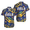 Parramatta Eels Hawaiian Shirt 2021 Indigenous Vibes - Blue