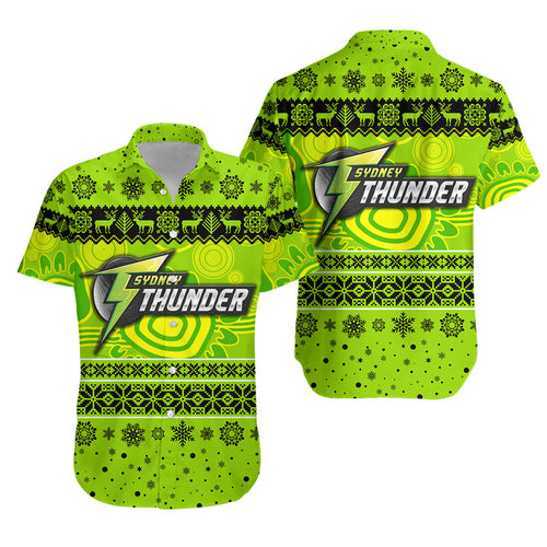 sydney-thunder-hawaiian-shirt-christmas-simple-style