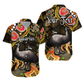 custom-personalised-australian-astrology-hawaiian-shirt-aquarius-emu-glider-zodiac-aboriginal-vibes-gold