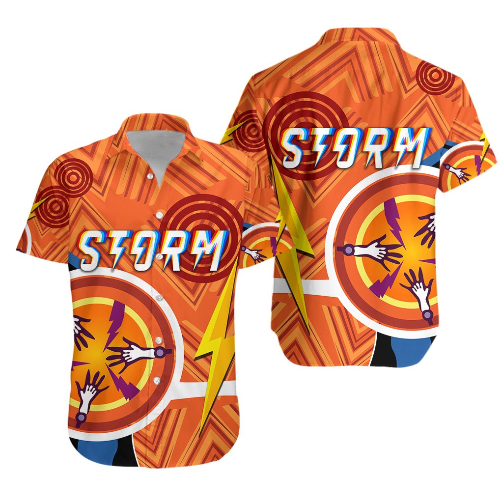 storm-hawaiian-shirt-simple-indigenous-orange