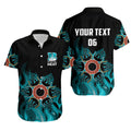 (Custom Personalised And Number) Brisbane Heat Hawaiian Shirt Cricket Simple Style 