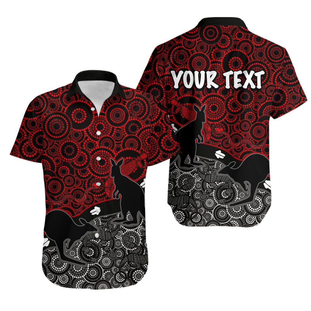 (Custom Personalised)Aboriginal Circles Hawaiian Shirt Animals LT6 - Vibe Hoodie