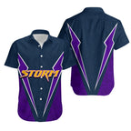 Melbourne Storm Hawaiian Shirt Aboriginal Dot Circles Patterns LT6 - Vibe Hoodie